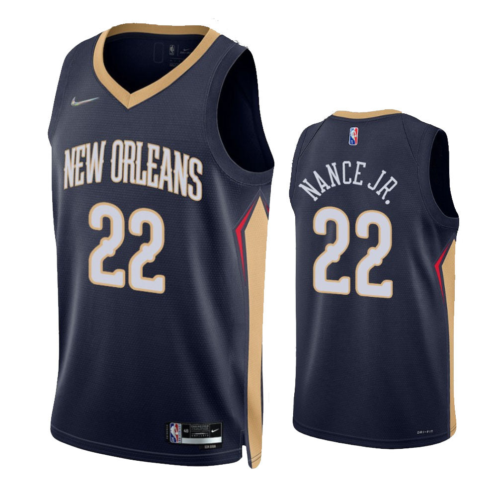 NBA Larry Nance Jr New Orleans Pelicans 22 Jersey