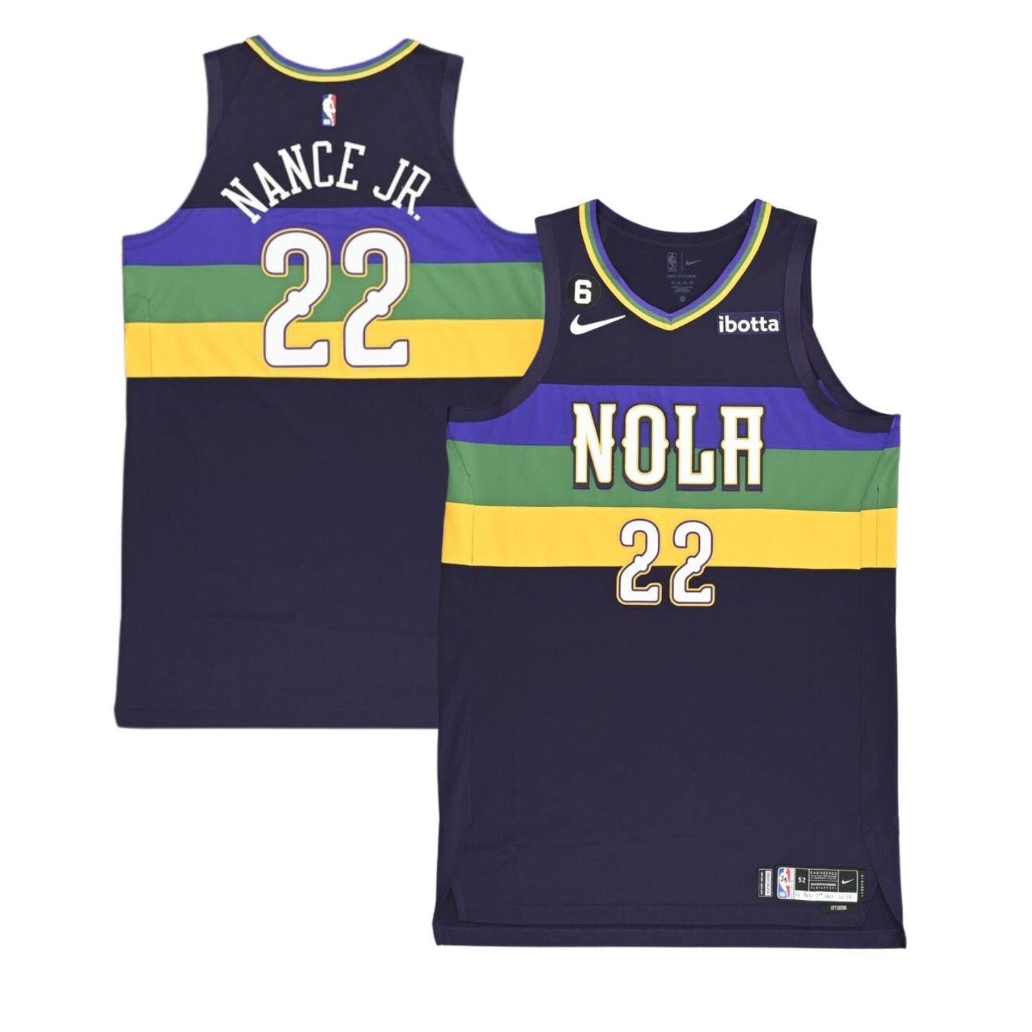 NBA Larry Nance Jr New Orleans Pelicans 22 Jersey