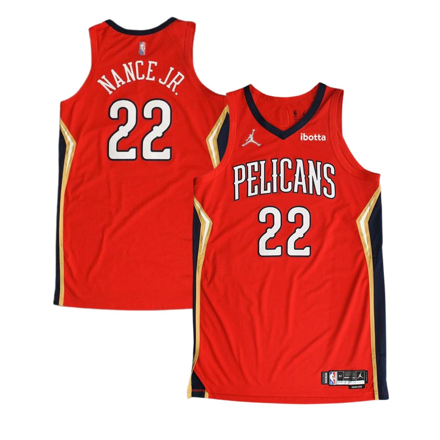 NBA Larry Nance Jr New Orleans Pelicans 22 Jersey