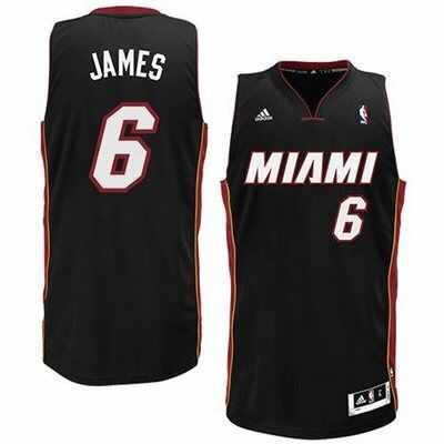 NBA LeBron James Miami Heat 6 Jersey