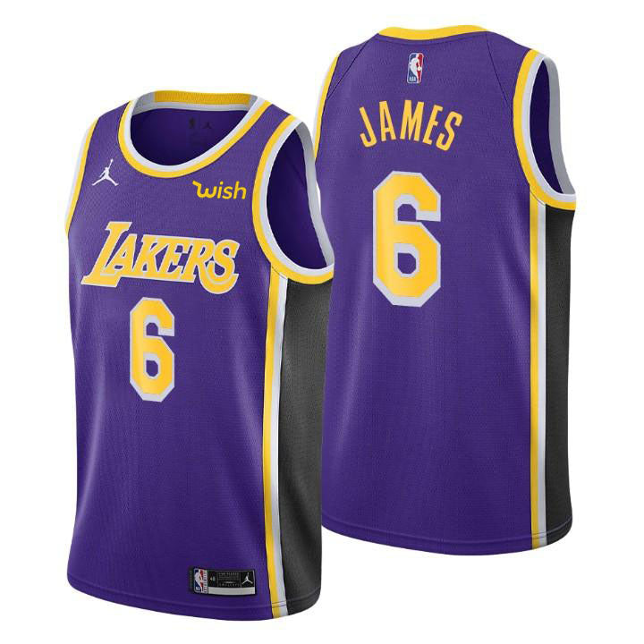 NBA Lebron James Los Angeles Lakers 6 Jersey