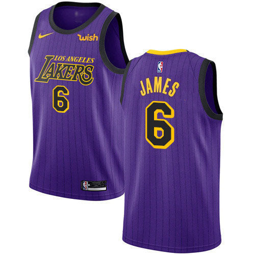 NBA Lebron James Los Angeles Lakers 6 Jersey