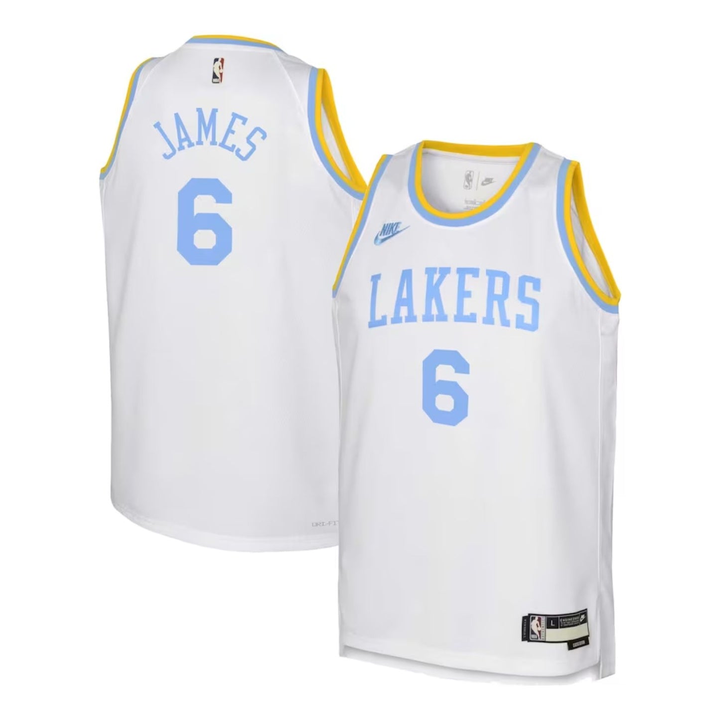 NBA Lebron James Los Angeles Lakers 6 Jersey