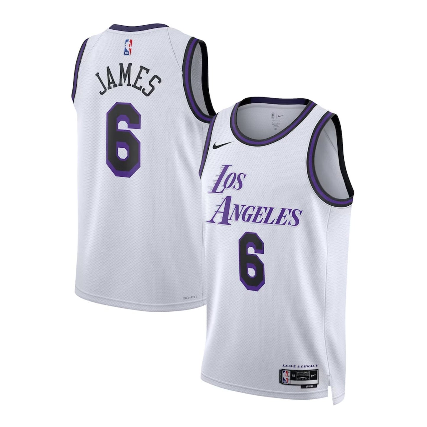 NBA Lebron James Los Angeles Lakers 6 Jersey