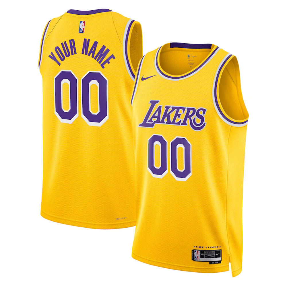 NBA Los Angeles Lakers Blank Custom Jersey