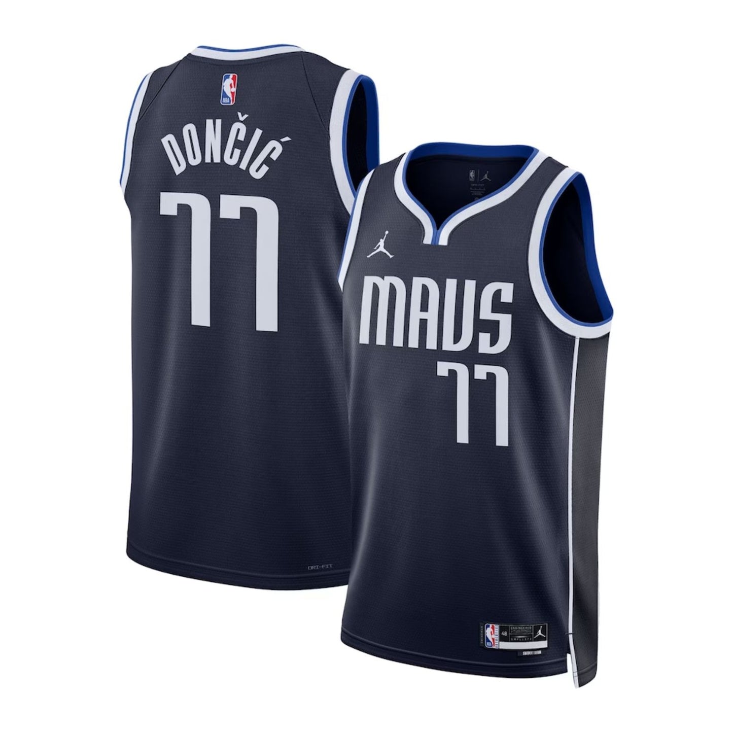 NBA Luka Doncic Dallas Mavericks 77 Jersey