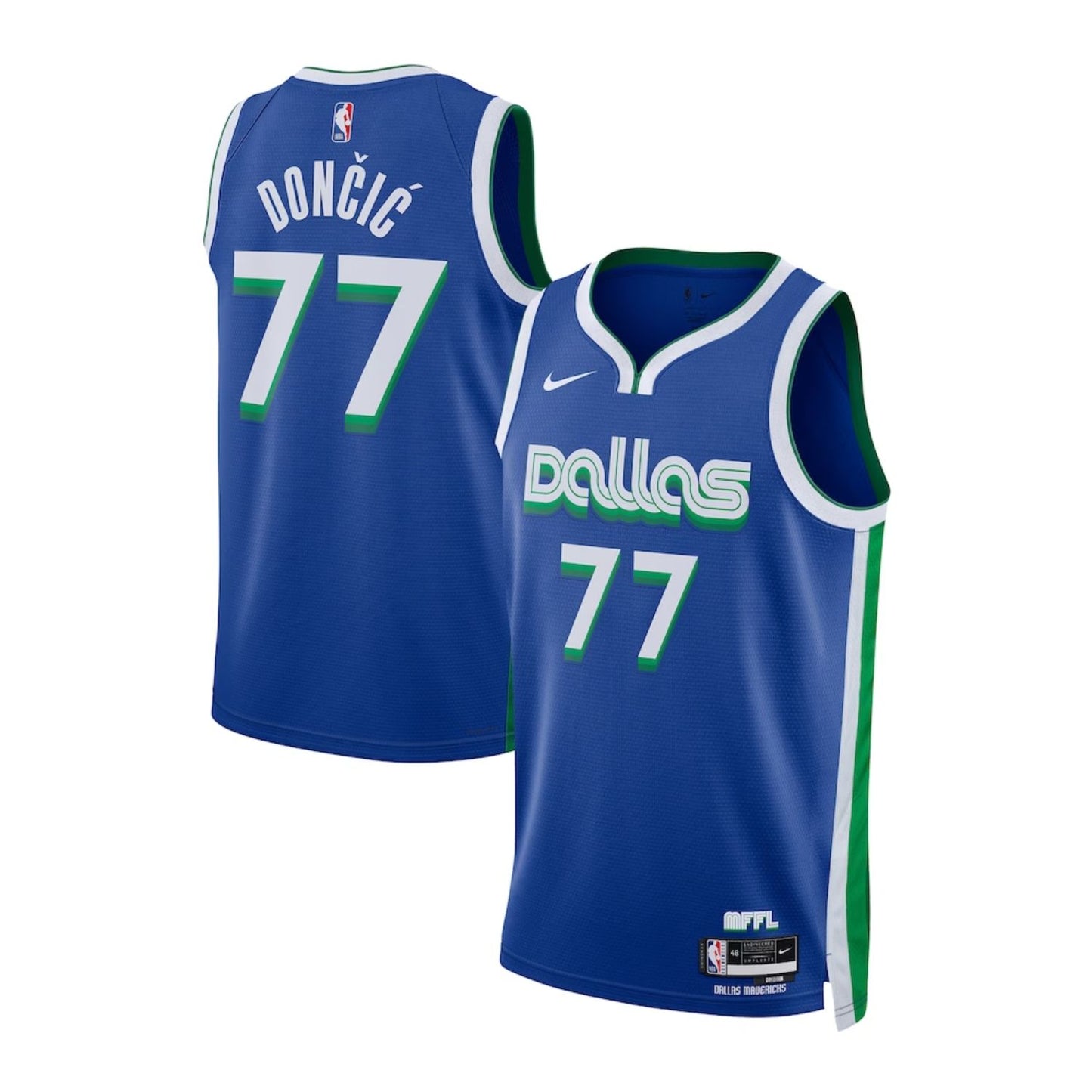 NBA Luka Doncic Dallas Mavericks 77 Jersey