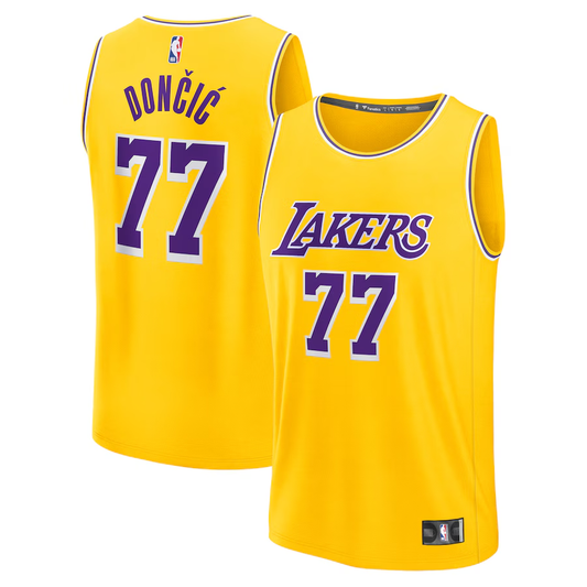 NBA Luka Doncic Los Angeles Lakers 77 Jersey