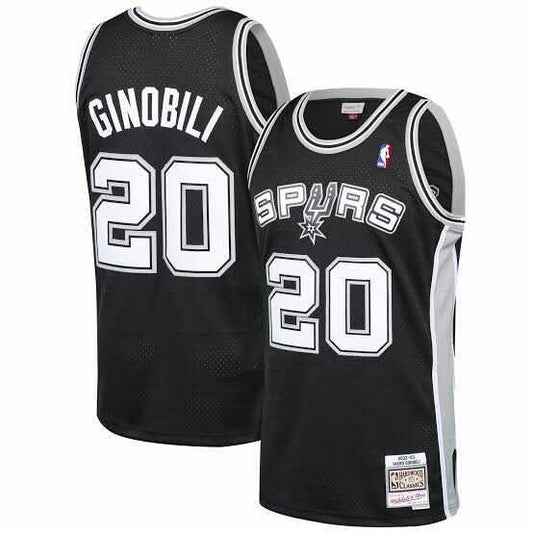 NBA Manu Ginobili San Antonio Spurs 20 Jersey