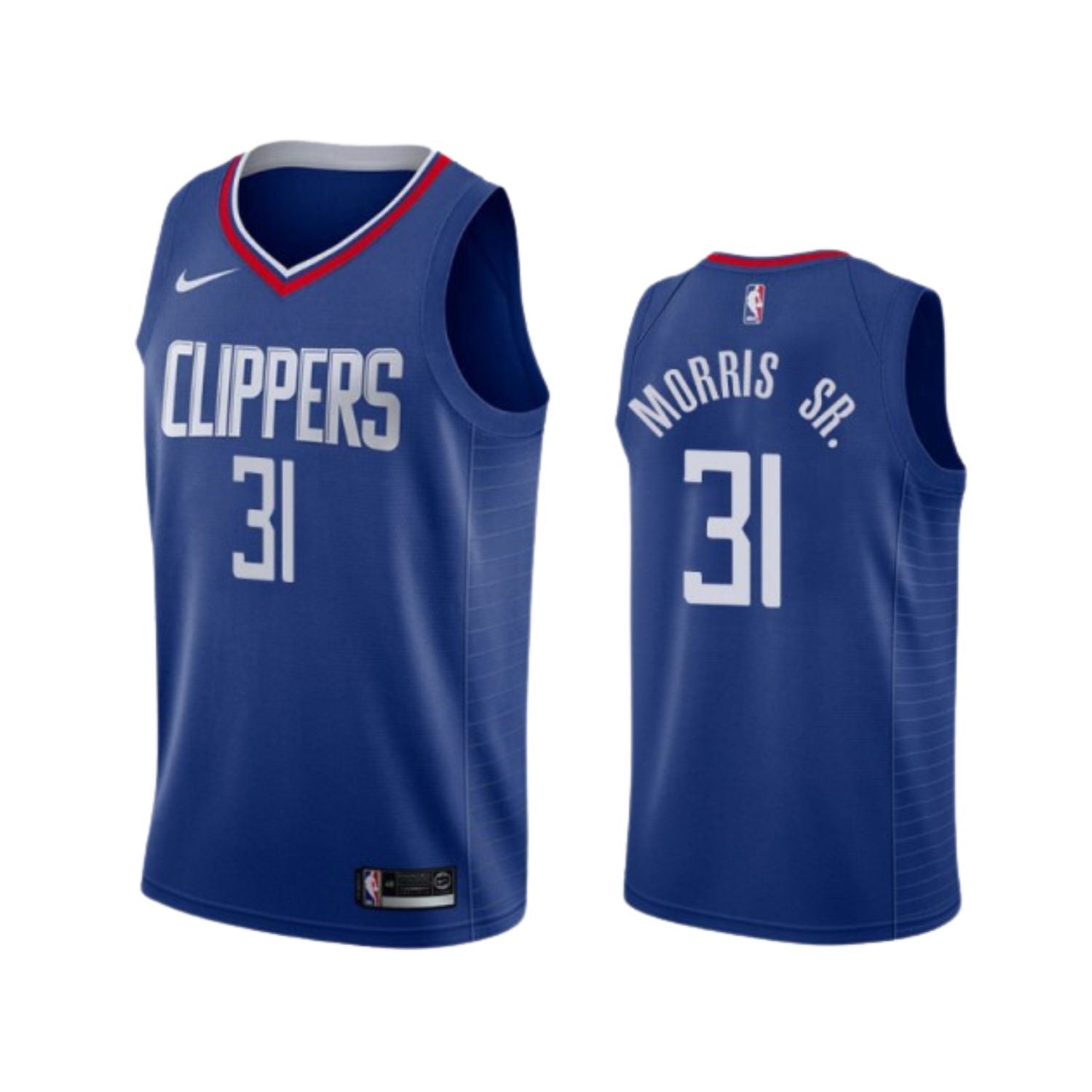 NBA Marcus Morris Sr Los Angeles Clippers 31 Jersey The Jersey King