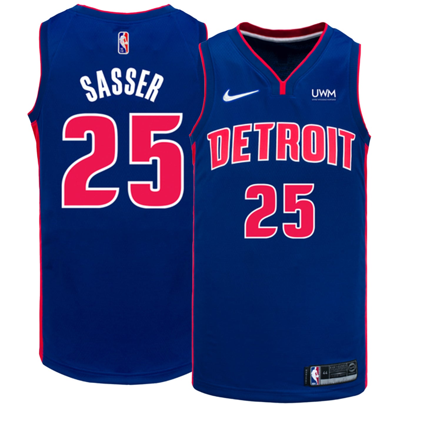 NBA Marcus Sasser Detroit Pistons 25 Jersey