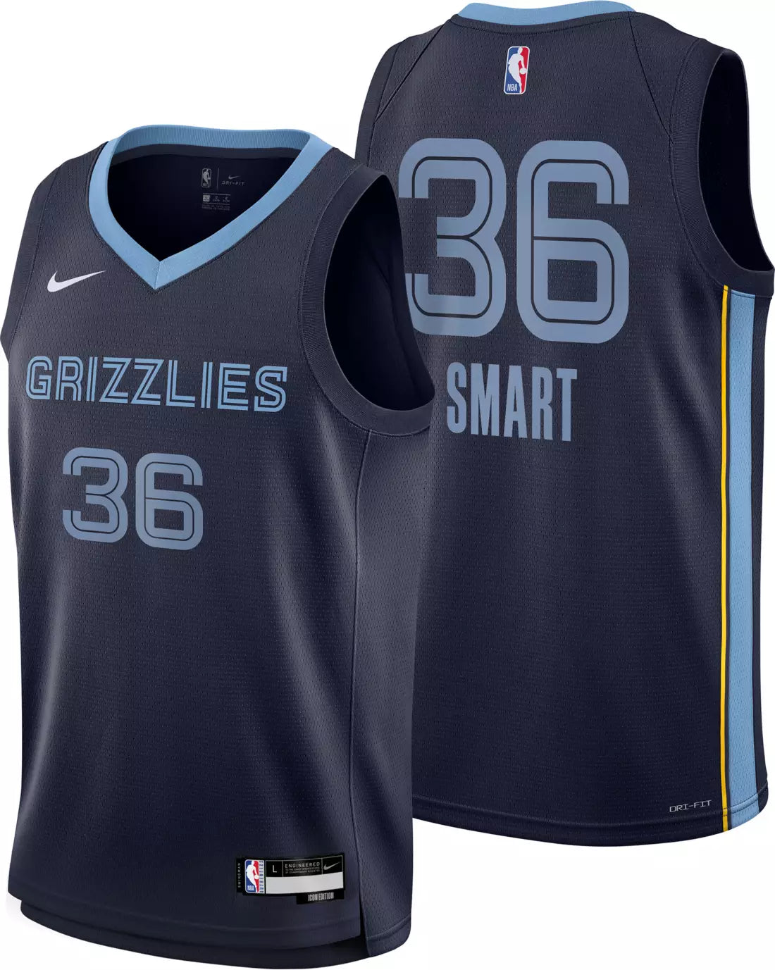 NBA Marcus Smart Memphis Grizzlies 36 Jersey