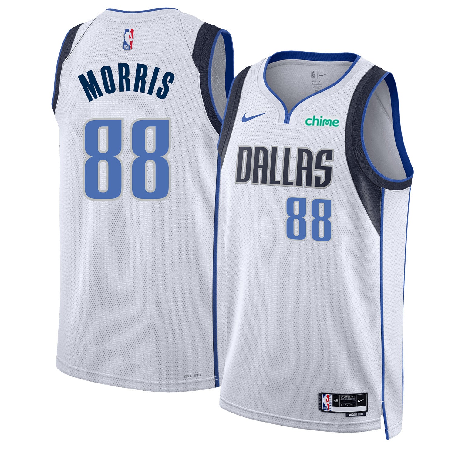 NBA Markieff Morris Dallas Mavericks 88 Jersey The Jersey King