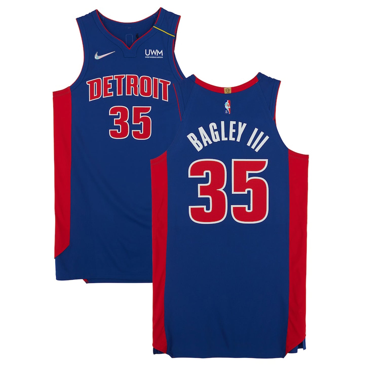 NBA Marvin Bagley III Detroit Pistons 35 Jersey