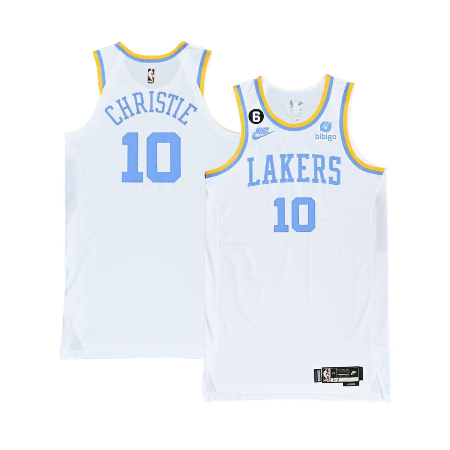 NBA Max Christie Los Angeles Lakers 10 Jersey