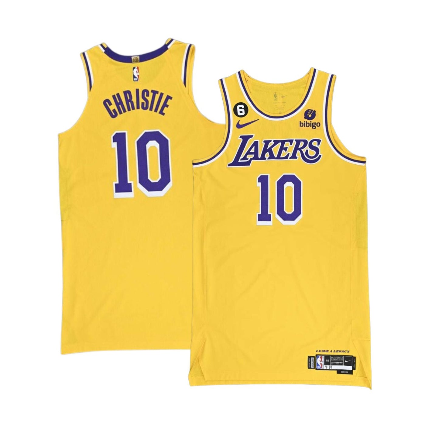 NBA Max Christie Los Angeles Lakers 10 Jersey