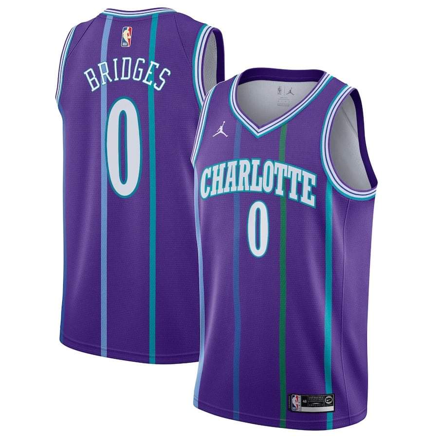 NBA Miles Bridges Charlotte Hornets 0 Jersey