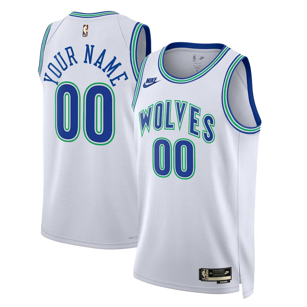 NBA Minnesota Timberwolves Blank Custom Jersey