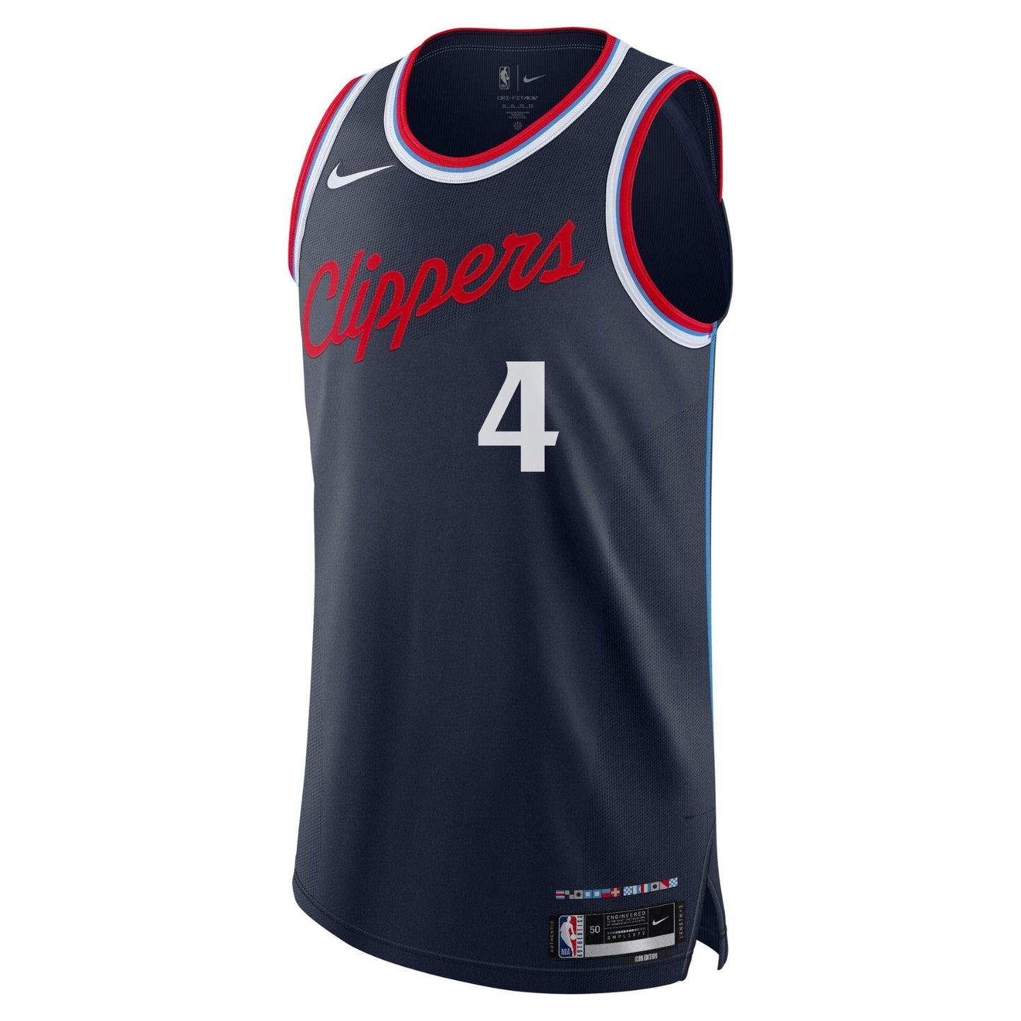 NBA Mohammed Bamba Los Angeles Clippers 4 Jersey