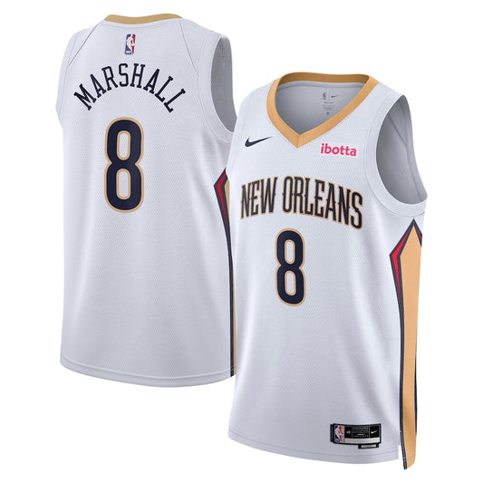 NBA Naji Marshall New Orleans Pelicans 8 Jersey