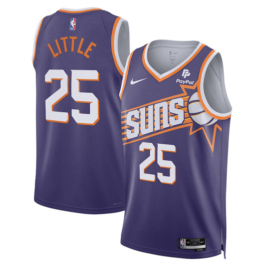 NBA Nassir Little Phoenix Suns 25 Jersey