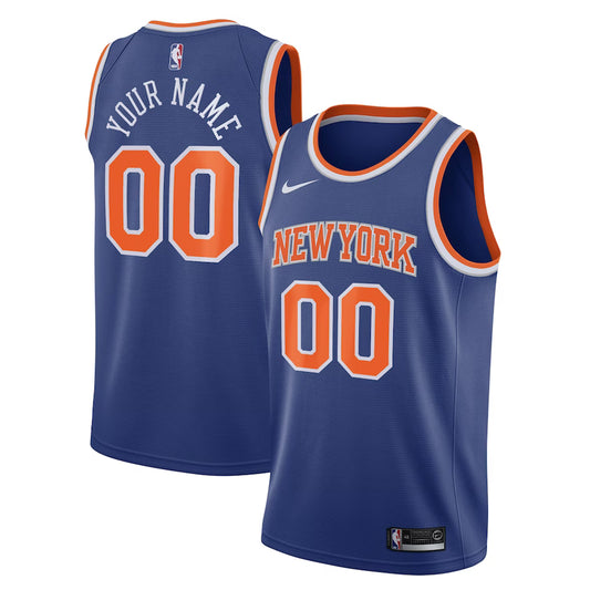 NBA New York Knicks Blank Custom Jersey