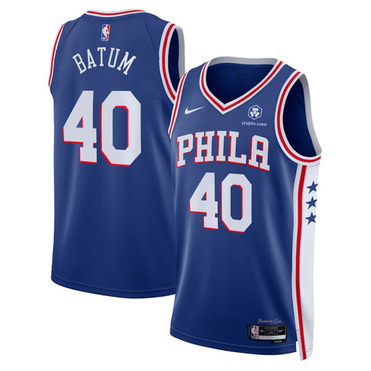 NBA Nicolas Batum Philadelphia 76ers 40 Jersey