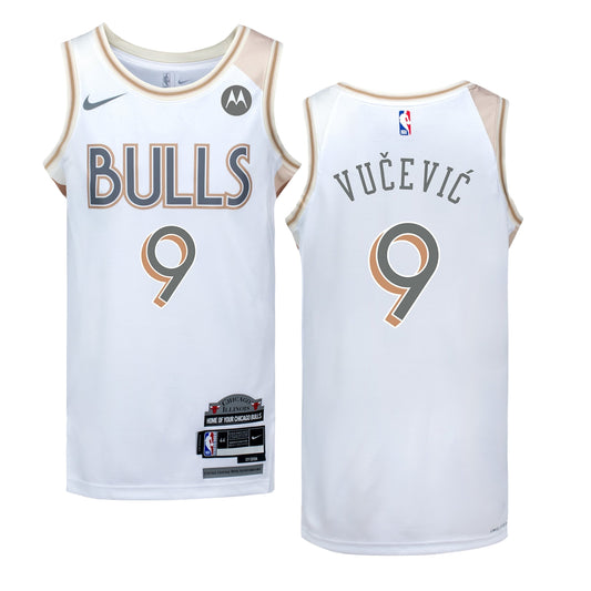 NBA Nikola Vucevic Chicago Bulls 9 Jersey