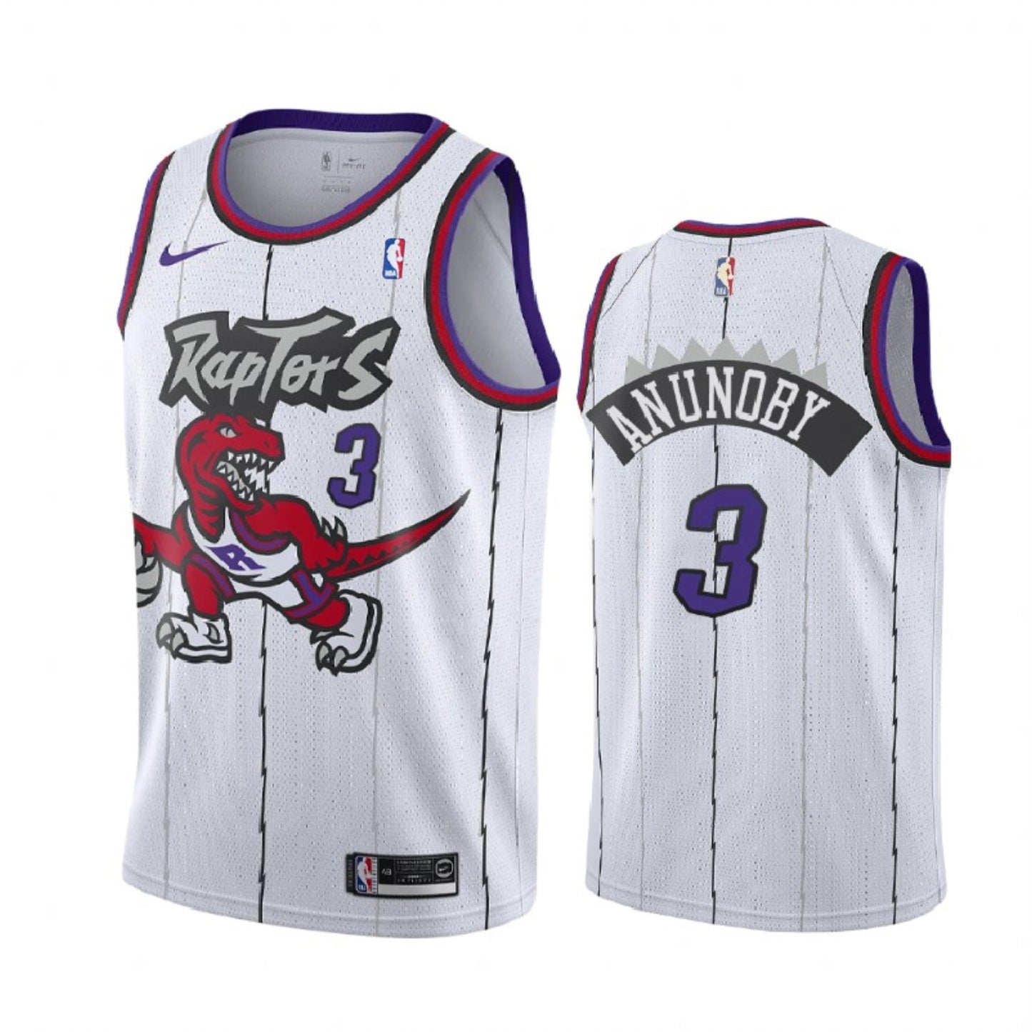 NBA OG Anunoby Toronto Raptors 3 Jersey