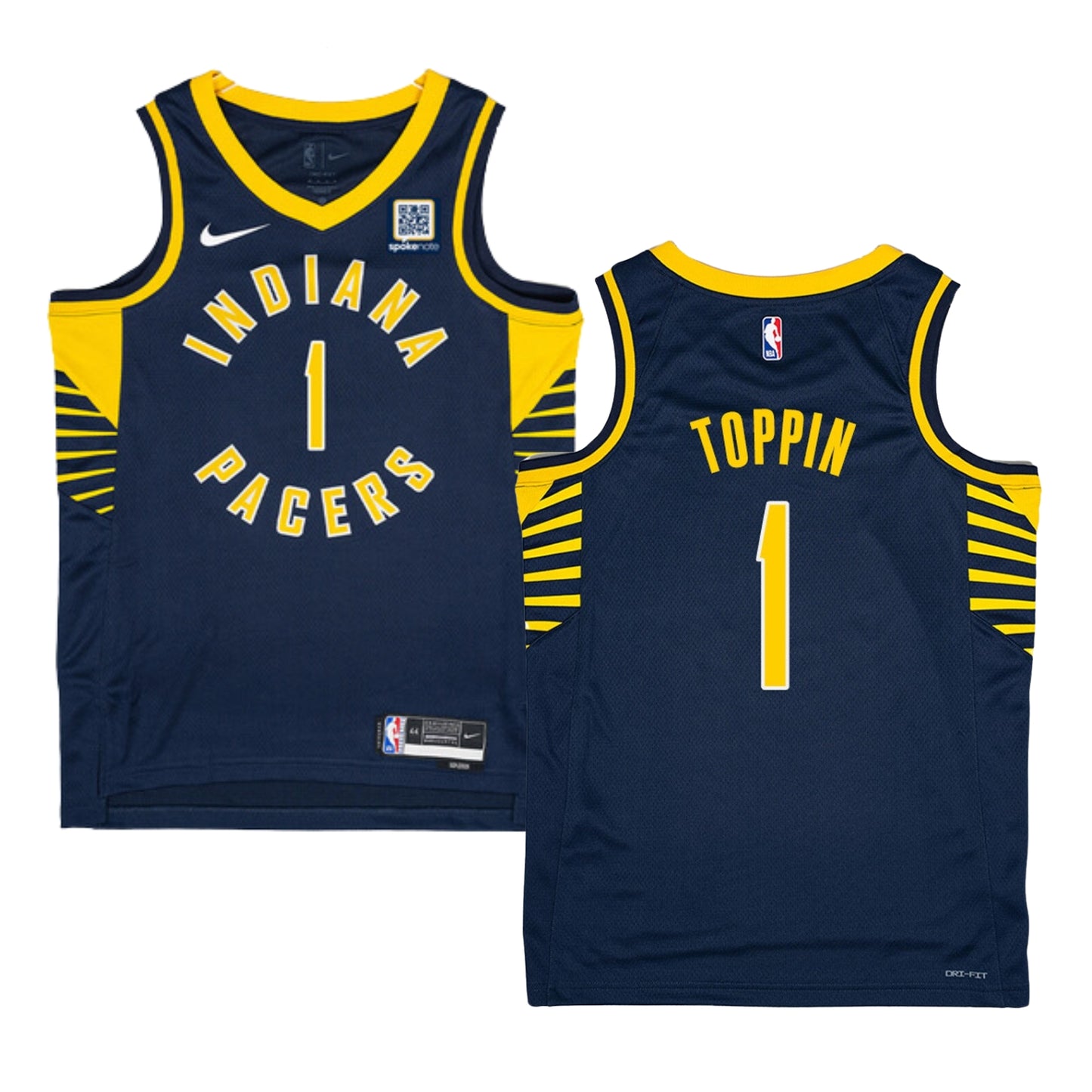 NBA Obi Toppin Indiana Pacers 1 Jersey