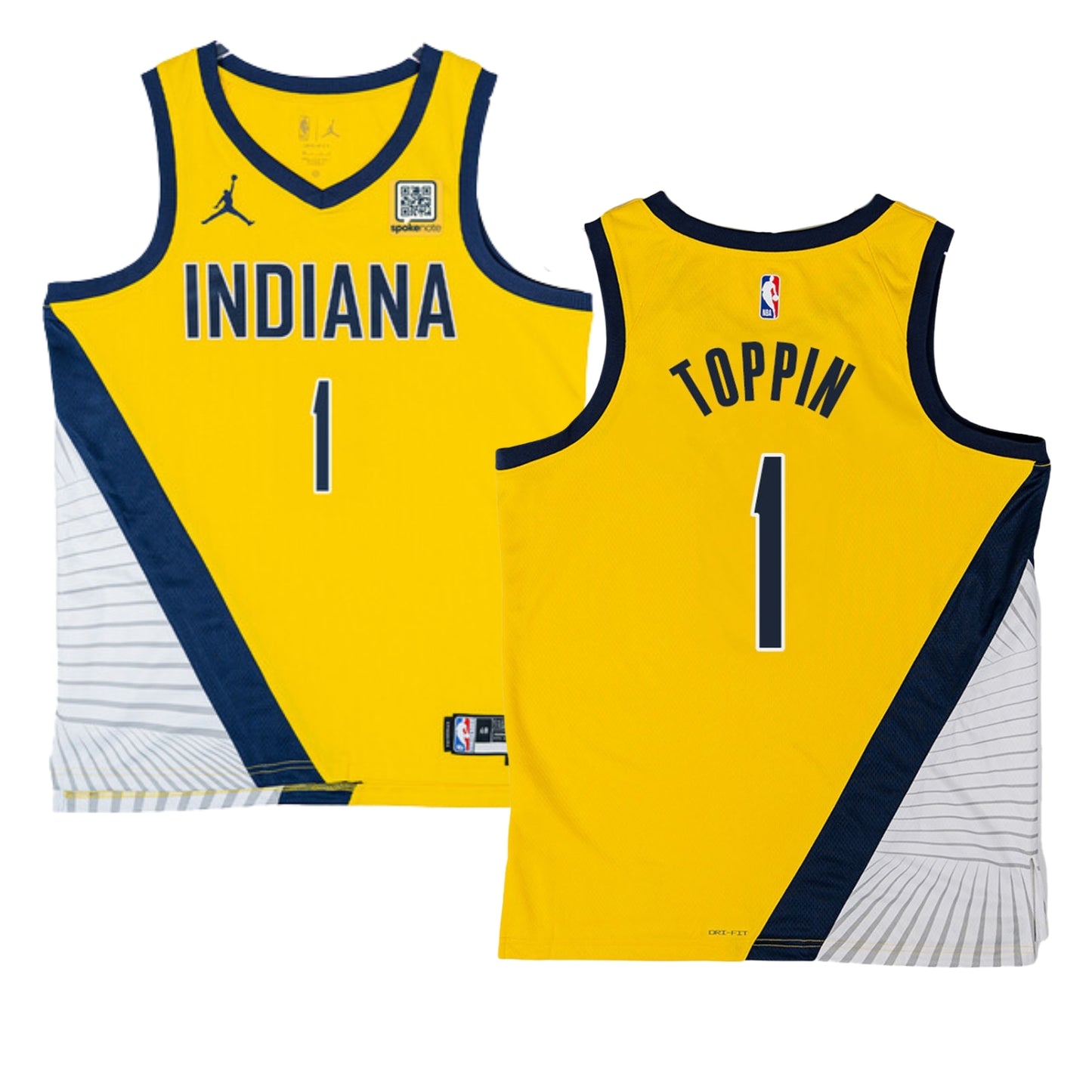 NBA Obi Toppin Indiana Pacers 1 Jersey