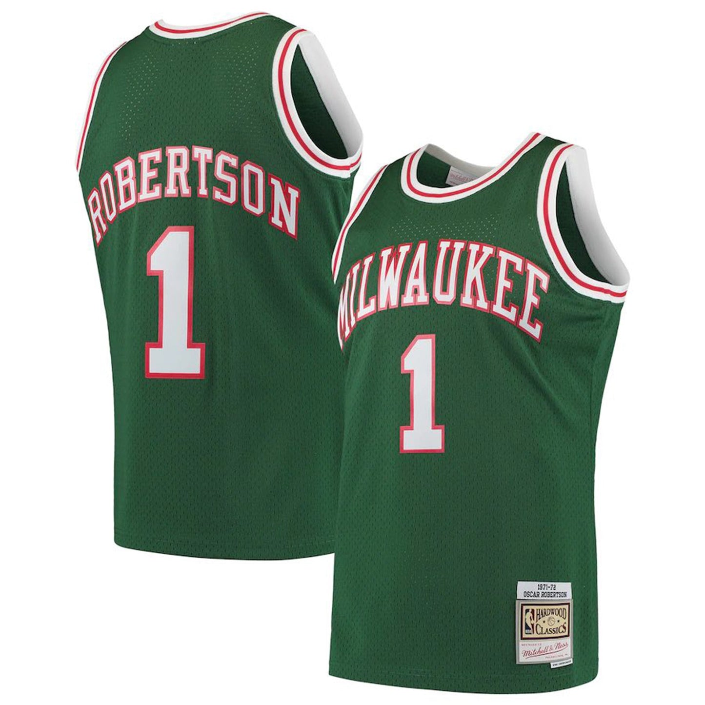 NBA Oscar Robertson Milwaukee Bucks 1 Jersey