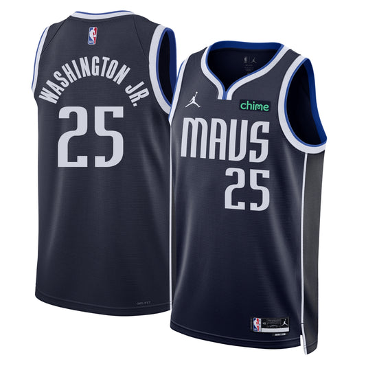 NBA PJ Washington Jr. Dallas Mavericks 25 Jersey