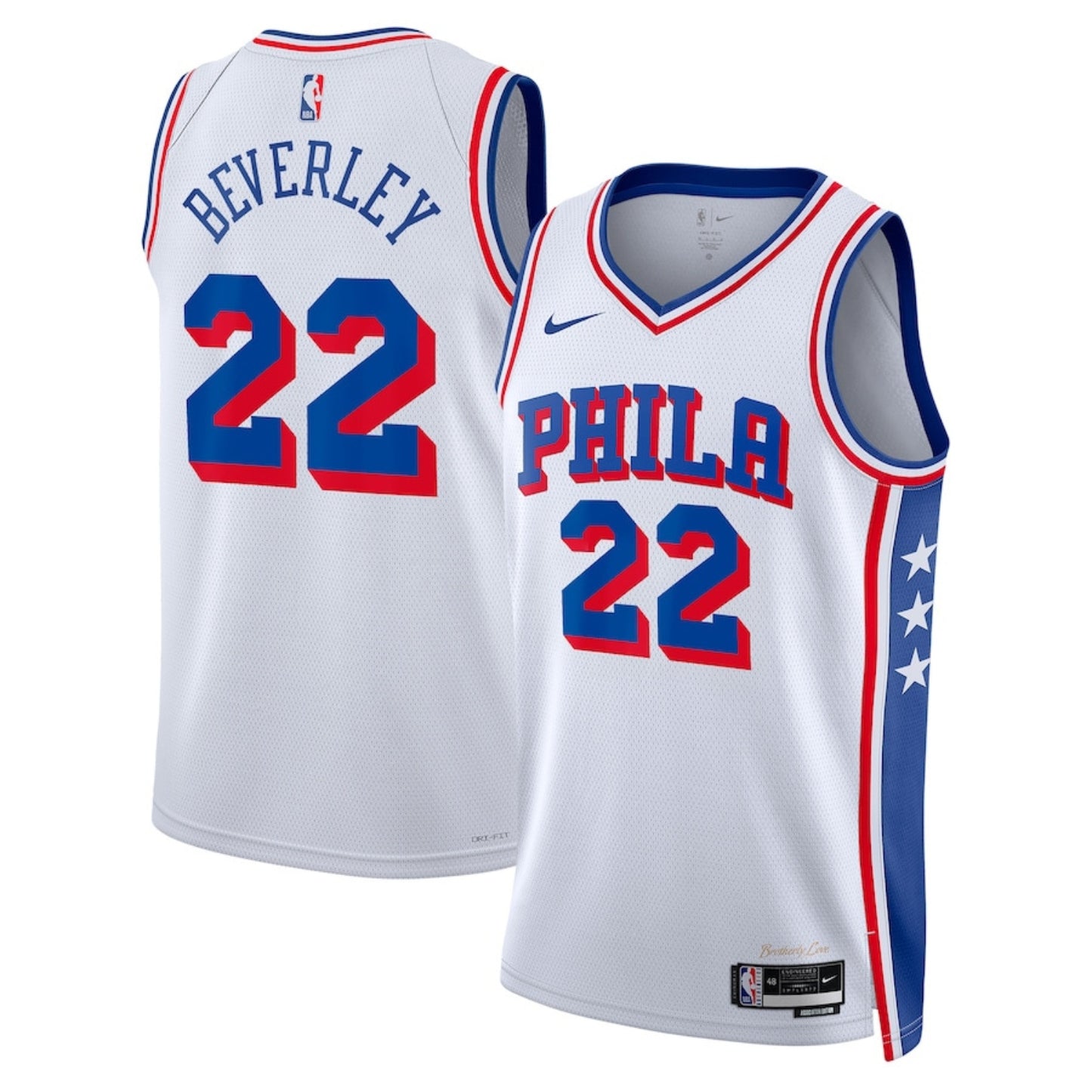 NBA Patrick Beverley Philadelphia 76ers 22 Jersey