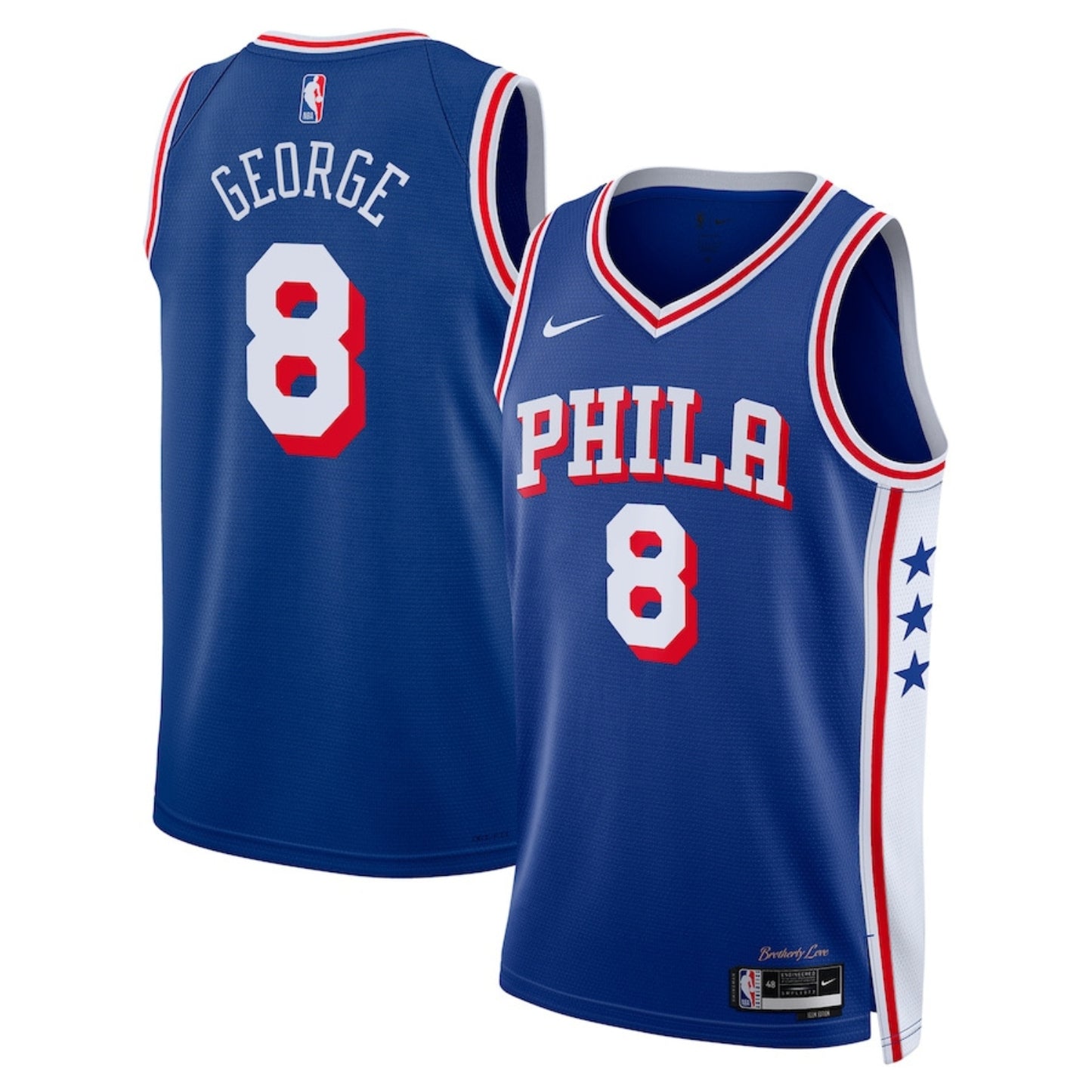 NBA Paul George Philadelphia 76ers 8 Jersey