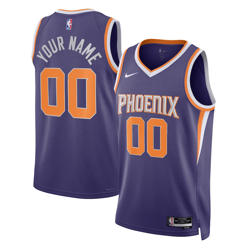 NBA Phoenix Suns Blank Custom Jersey