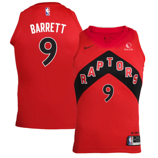 NBA RJ Barrett Toronto Raptors 9 Jersey