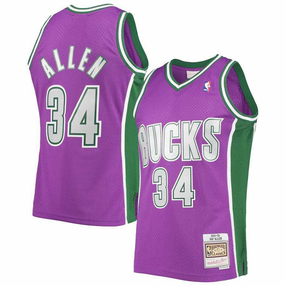 NBA Ray Allen Milwaukee Bucks 34 Jersey