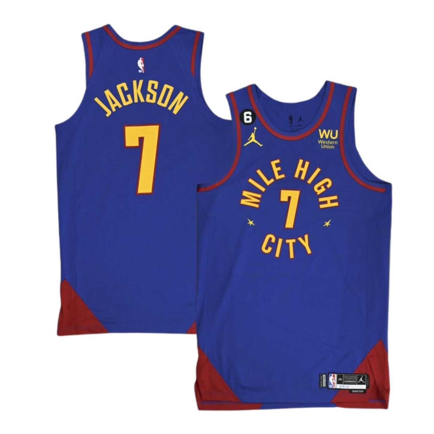 NBA Reggie Jackson Denver Nuggets 7 Jersey