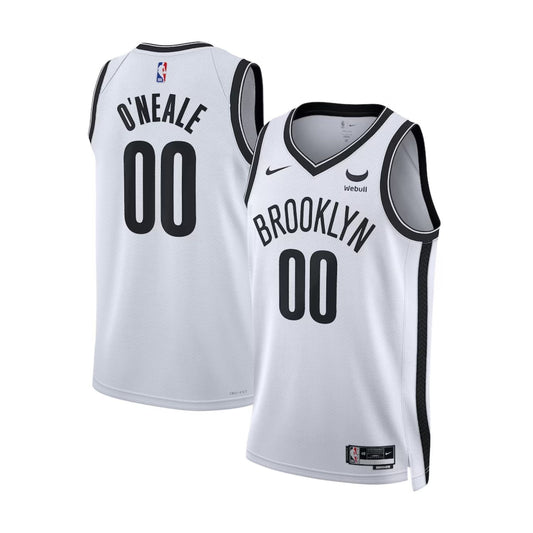 NBA Royce O'neale Brooklyn Nets 00 Jersey