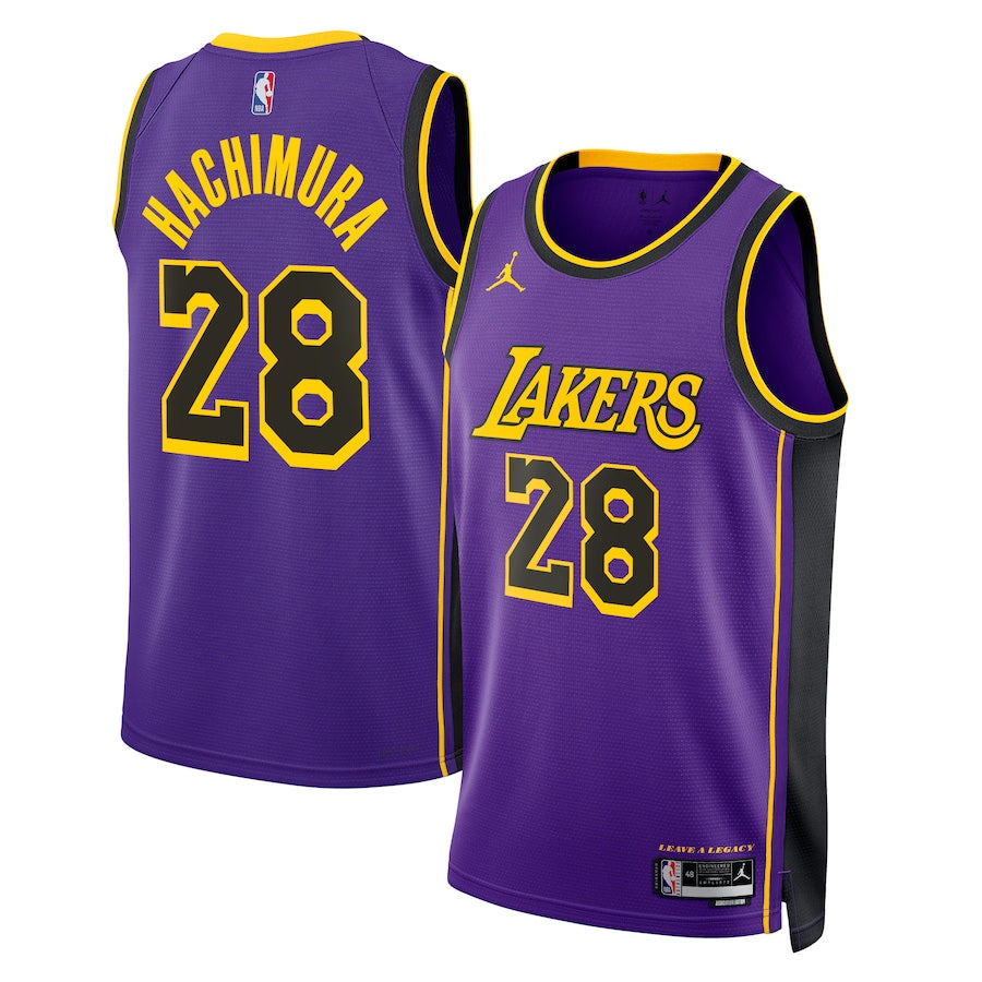 NBA Rui Hachimura Los Angeles Lakers 28 Jersey