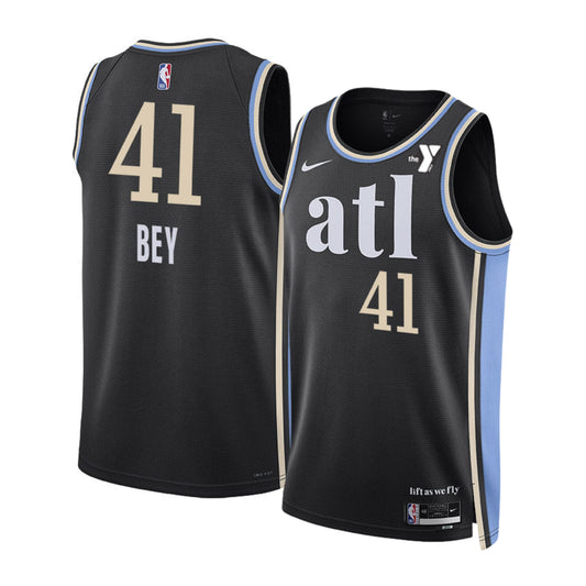 NBA Saddiq Bey Atlanta Hawks 41 Jersey