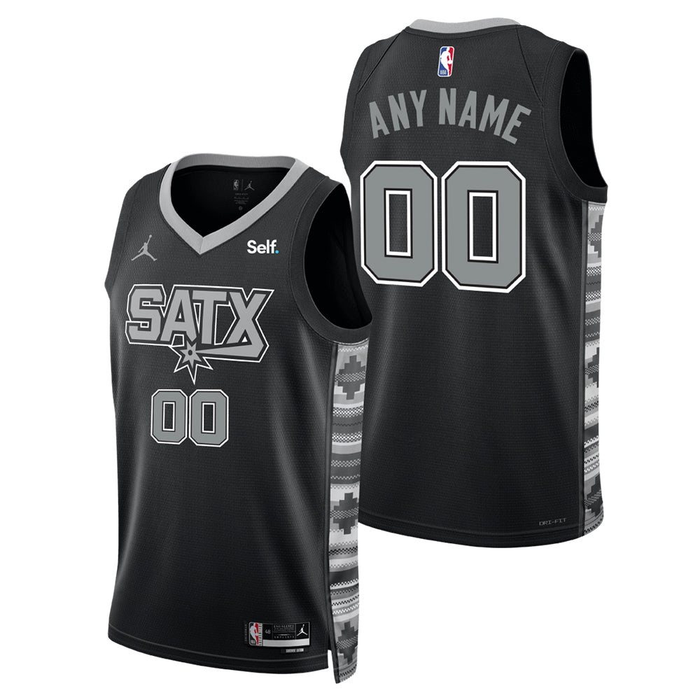 NBA San Antonio Spurs Blank Custom Jersey