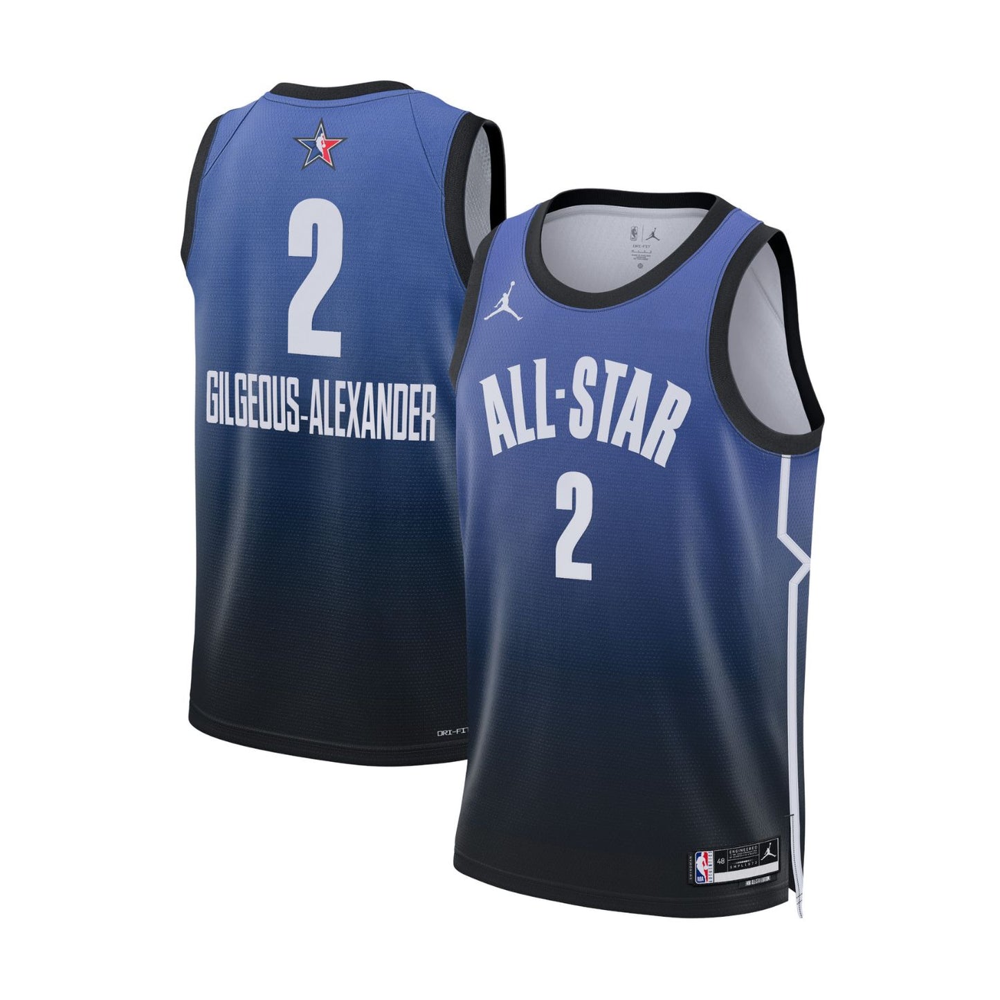 NBA Shai Gilgeous Alexander All Star 2 Jersey