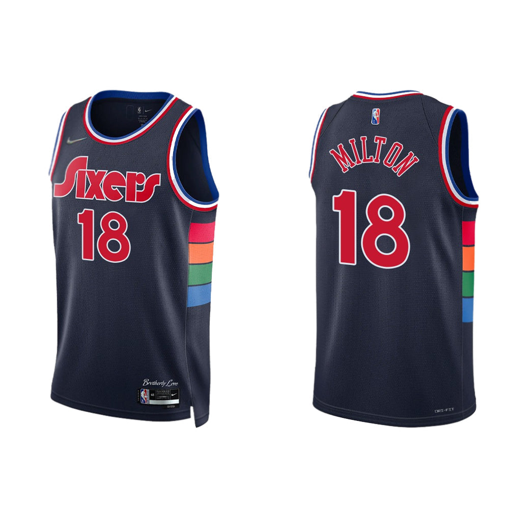 NBA Shake Milton Philadelphia 76ers 18 Jersey