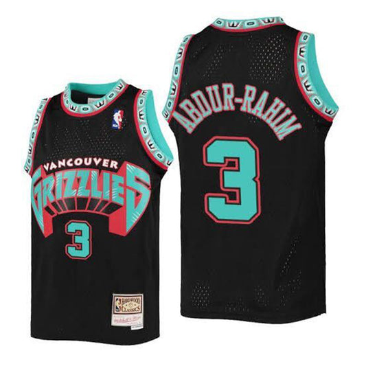 NBA Shareef Abdul-Rahim Vancouver Grizzlies 3 Jersey