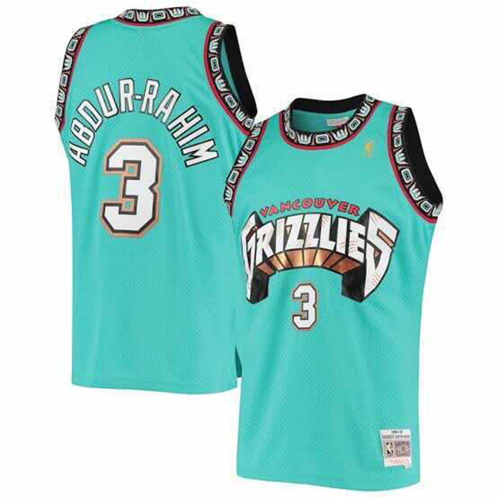 NBA Shareef Abdul-Rahim Vancouver Grizzlies 3 Jersey