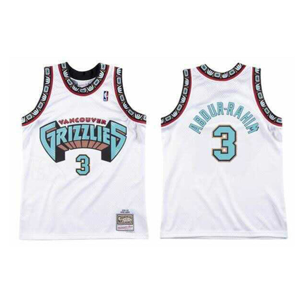 NBA Shareef Abdul-Rahim Vancouver Grizzlies 3 Jersey