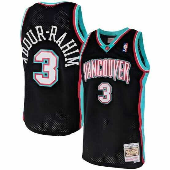 NBA Shareef Abdul-Rahim Vancouver Grizzlies 3 Jersey