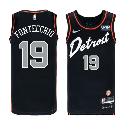 NBA Simone Fontecchio Detroit Pistons 19 Jersey